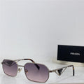 2023-24 NEW SEASON Prada A53V square-frame tinted sunglasses - buyonlinebehappy