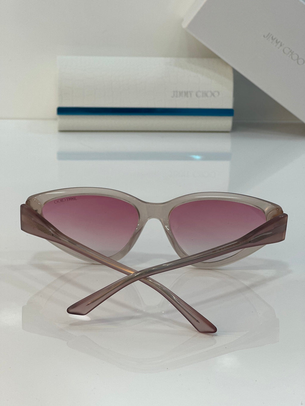 2024 Jimmy Choo JC5019 Cat Eye Sunglasses with Glitter women's ✨ - buyonlinebehappy
