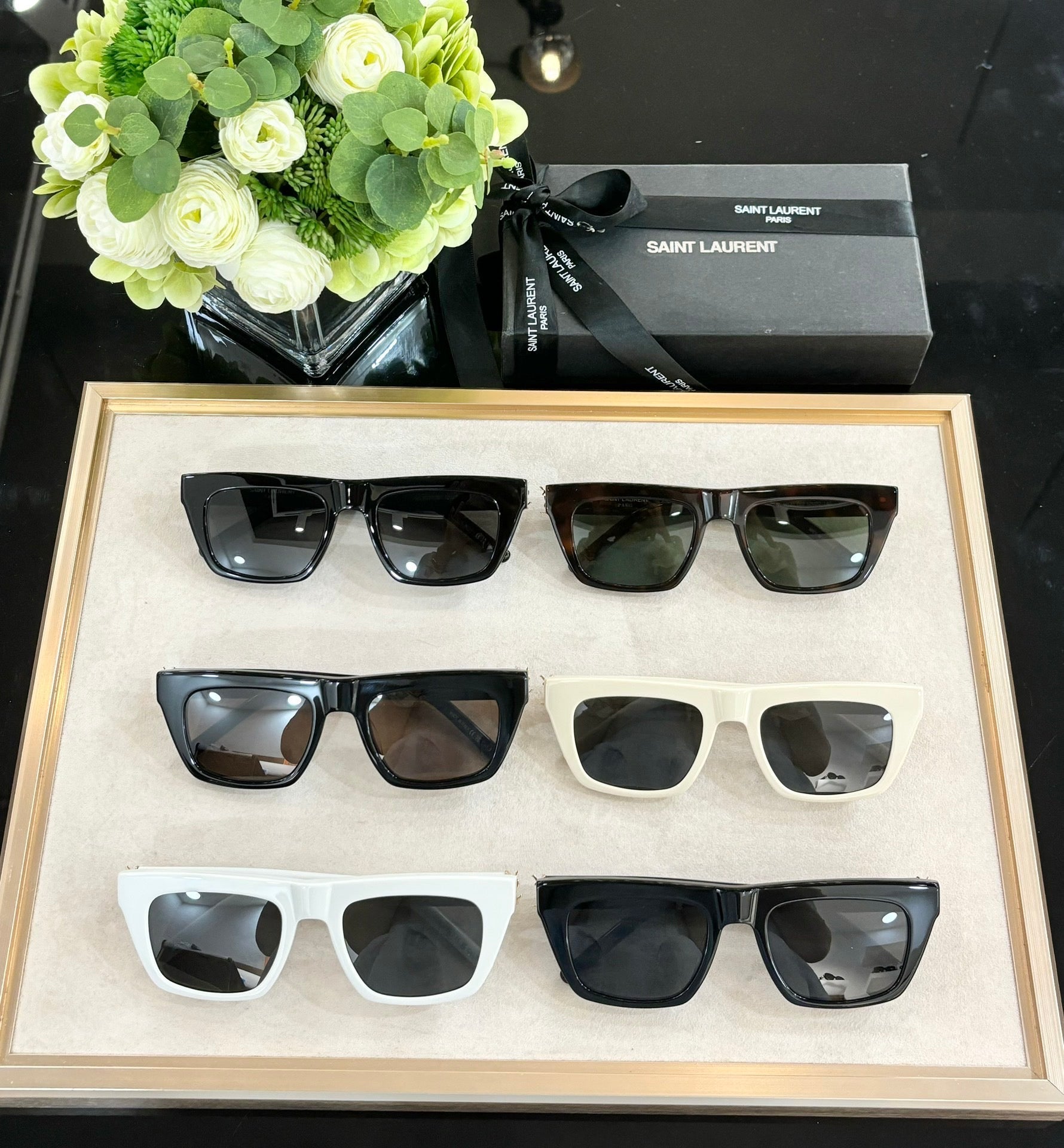 YSL Saint Laurent SL M131 Women's Sunglasses ✨ - buyonlinebehappy