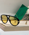 BOTTEGA VENETA  BV1273S 003 Unisex DROP AVIATOR Sunglasses✨ - buyonlinebehappy