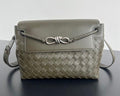 Bottega Veneta  Small Andiamo Messenger Bag in Intrecciato Leathers 💚