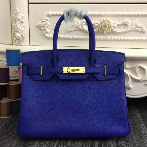 HERMES Birkin 30cm Bag Clemence Leather ✨