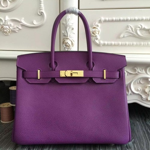 HERMES Birkin 35cm Bag Clemence Leather ✨