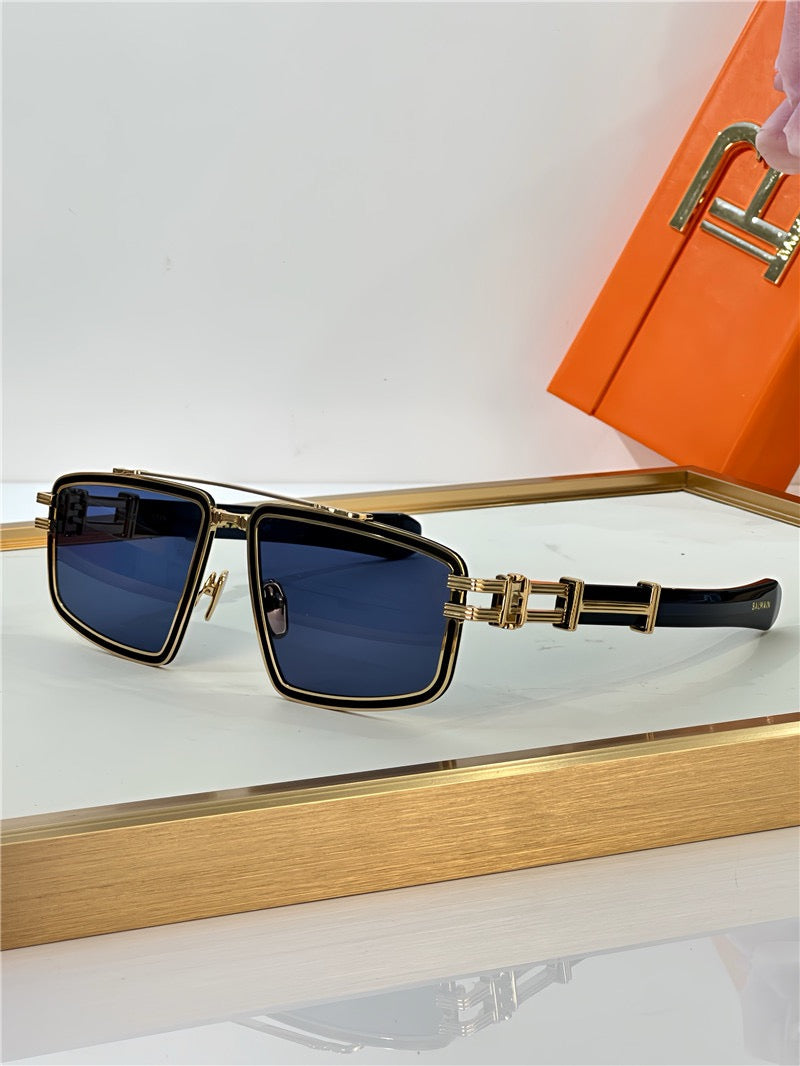 BALMAIN  TITAN Sunglasses BPS-139A-59 Unisex Sunglasses✨
