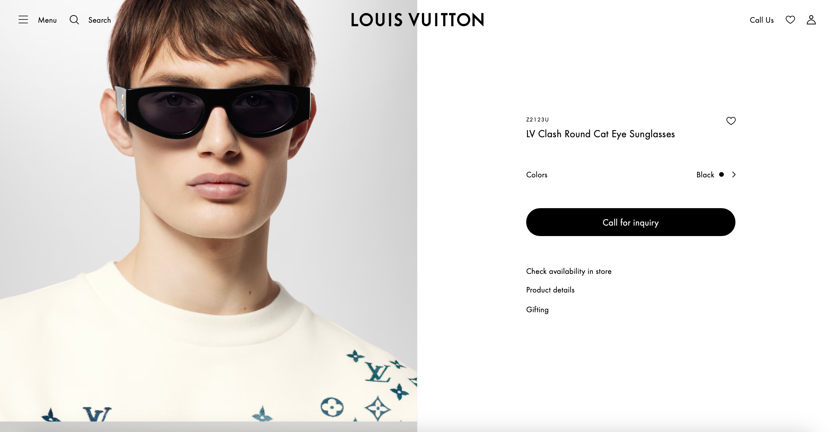 Louis Vuitton Z2123U LV Clash Round Cat Eye Sunglasses  ✨